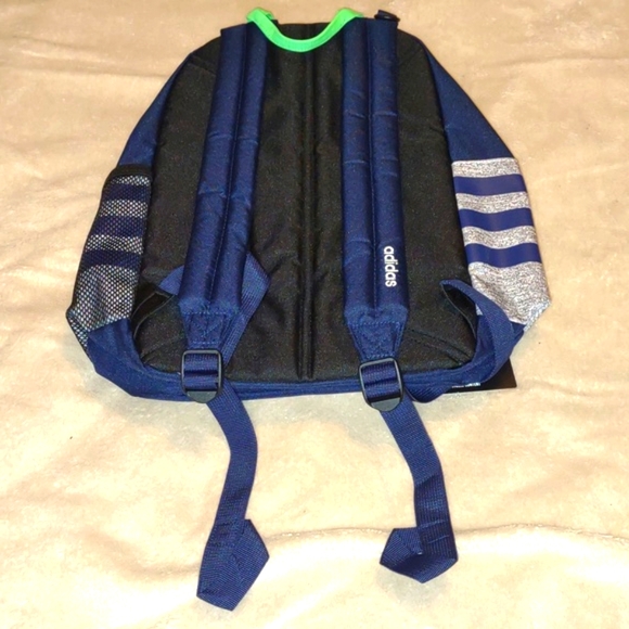🙀❣️ADIDAS❣️ Youth Classic 3S Backpack "keep food cold!" Pocket - Picture 5 of 6